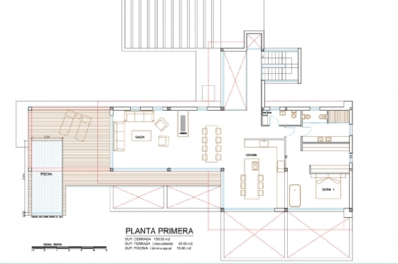 Villa in Denia zu verkaufen, Living area 556 m², Klimaanlage, 5 Schlafzimmer, 6 Badezimmer, Pool, ref.: BS-6951338-37
