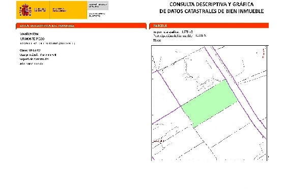 Wohngrundstück in Rafol de Almunia zu verkaufen, Plot 1558 m², ref.: GC-1522-2