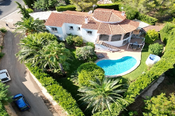 Villa in Denia(Montgo) zur Ferienvermietung, Living area 220 m², Baujahr 1997, Zustand gepflegt, + Zentralheizung, Klimaanlage, Plot 915 m², 3 Schlafzimmer, 3 Badezimmer, Pool, ref.: T-0422-2