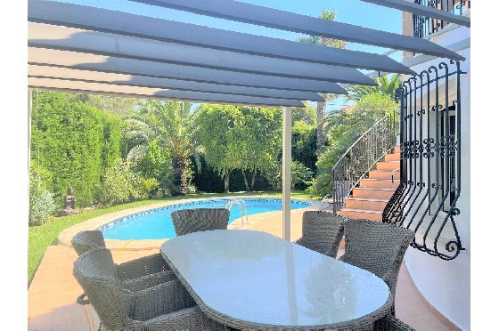 Villa in Denia(Montgo) zur Ferienvermietung, Living area 220 m², Baujahr 1997, Zustand gepflegt, + Zentralheizung, Klimaanlage, Plot 915 m², 3 Schlafzimmer, 3 Badezimmer, Pool, ref.: T-0422-8