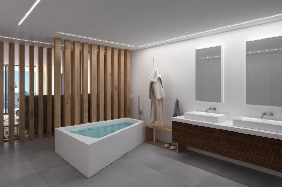 Villa in Altea zu verkaufen, Living area 330 m², Baujahr 2019, + Fussbodenheizung, Plot 1074 m², 4 Schlafzimmer, 4 Badezimmer, ref.: NL-NLD1085-10
