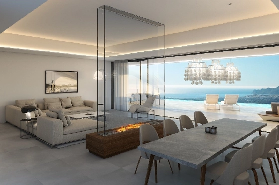 Villa in Altea zu verkaufen, Living area 330 m², Baujahr 2019, + Fussbodenheizung, Plot 1074 m², 4 Schlafzimmer, 4 Badezimmer, ref.: NL-NLD1085-6