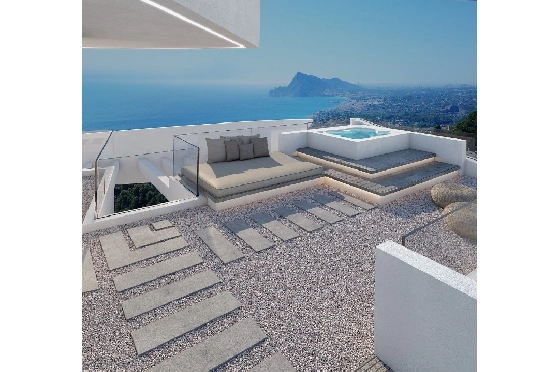 Villa in Altea zu verkaufen, Living area 280 m², Baujahr 2019, + Fussbodenheizung, Plot 973 m², 4 Schlafzimmer, 4 Badezimmer, ref.: NL-NLD1086-4