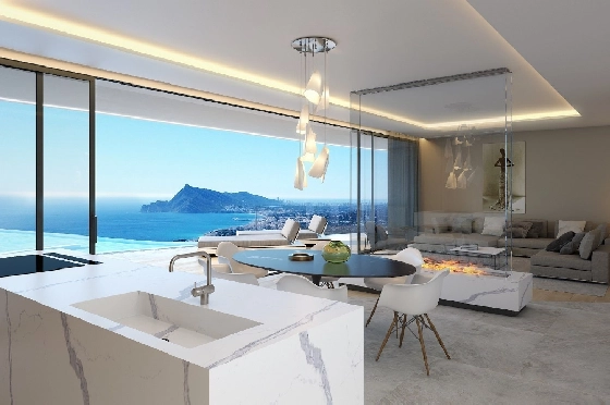 Villa in Altea zu verkaufen, Living area 280 m², Baujahr 2019, + Fussbodenheizung, Plot 973 m², 4 Schlafzimmer, 4 Badezimmer, ref.: NL-NLD1086-7