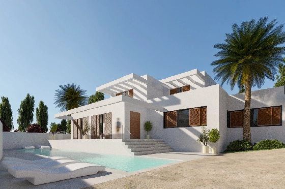 Villa in Moraira zu verkaufen, Living area 298 m², + Fussbodenheizung, Klimaanlage, Plot 811 m², 4 Schlafzimmer, 4 Badezimmer, Pool, ref.: NL-NLD1218-2