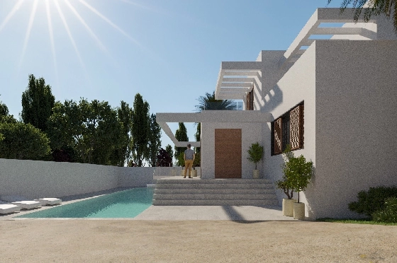 Villa in Moraira zu verkaufen, Living area 298 m², + Fussbodenheizung, Klimaanlage, Plot 811 m², 4 Schlafzimmer, 4 Badezimmer, Pool, ref.: NL-NLD1218-7