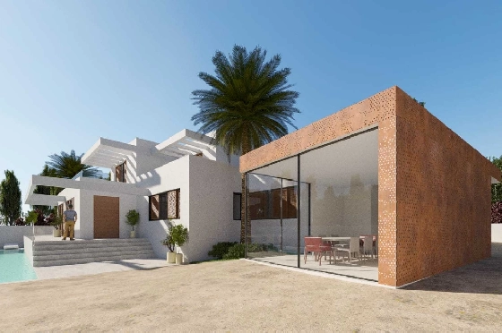 Villa in Moraira zu verkaufen, Living area 298 m², + Fussbodenheizung, Klimaanlage, Plot 811 m², 4 Schlafzimmer, 4 Badezimmer, Pool, ref.: NL-NLD1218-8