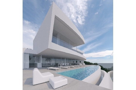 Villa in Moraira zu verkaufen, Living area 600 m², Baujahr 2022, + Fussbodenheizung, Klimaanlage, Plot 1237 m², 4 Schlafzimmer, 4 Badezimmer, Pool, ref.: NL-NLD1219-1