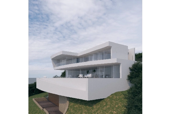 Villa in Moraira zu verkaufen, Living area 600 m², Baujahr 2022, + Fussbodenheizung, Klimaanlage, Plot 1237 m², 4 Schlafzimmer, 4 Badezimmer, Pool, ref.: NL-NLD1219-9