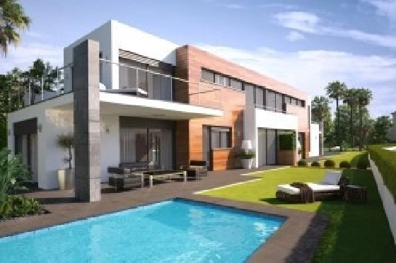 Villa in Denia zu verkaufen, Living area 130 m², Baujahr 2021, + Zentralheizung, Klimaanlage, Plot 800 m², 3 Schlafzimmer, 2 Badezimmer, Pool, ref.: NL-NLD1273-4