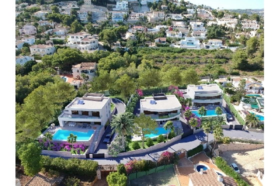 Villa in Moraira zu verkaufen, Baujahr 2022, + Fussbodenheizung, Klimaanlage, Plot 802 m², 4 Schlafzimmer, 4 Badezimmer, Pool, ref.: NL-NLD1360-3