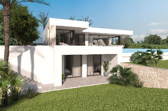Villa in Denia zu verkaufen, Living area 259 m², Klimaanlage, Plot 1118 m², 4 Schlafzimmer, 4 Badezimmer, Pool, ref.: UM-UV-MANDARINA-II-12