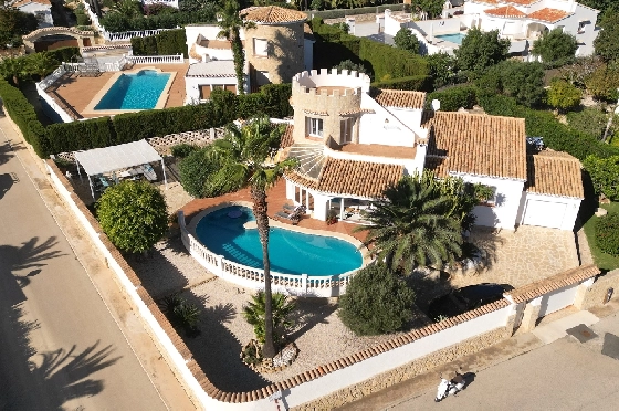 Villa in Javea zu verkaufen, Living area 180 m², Baujahr 1991, Zustand gepflegt, + Zentralheizung, Klimaanlage, Plot 1013 m², 3 Schlafzimmer, 2 Badezimmer, Pool, ref.: AS-4222-1