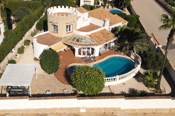 Villa in Javea zu verkaufen, Living area 180 m², Baujahr 1991, Zustand gepflegt, + Zentralheizung, Klimaanlage, Plot 1013 m², 3 Schlafzimmer, 2 Badezimmer, Pool, ref.: AS-4222-31