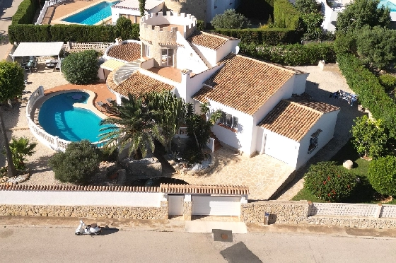 Villa in Javea zu verkaufen, Living area 180 m², Baujahr 1991, Zustand gepflegt, + Zentralheizung, Klimaanlage, Plot 1013 m², 3 Schlafzimmer, 2 Badezimmer, Pool, ref.: AS-4222-5