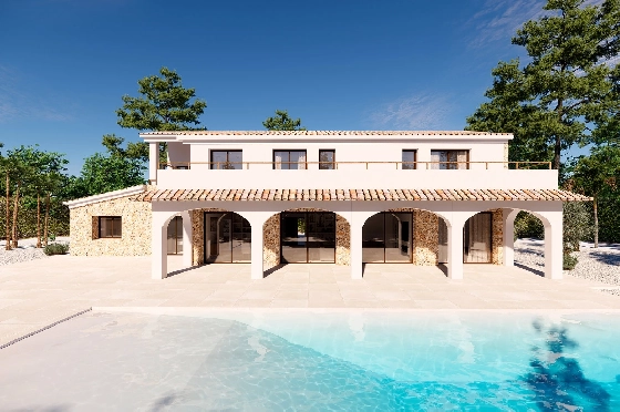 Finca in Benissa(Llenes) zu verkaufen, Living area 368 m², Baujahr 2023, Klimaanlage, Plot 10000 m², 4 Schlafzimmer, 4 Badezimmer, Pool, ref.: BI-BE.F-164-1