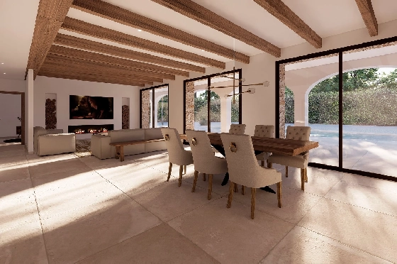 Finca in Benissa(Llenes) zu verkaufen, Living area 368 m², Baujahr 2023, Klimaanlage, Plot 10000 m², 4 Schlafzimmer, 4 Badezimmer, Pool, ref.: BI-BE.F-164-12