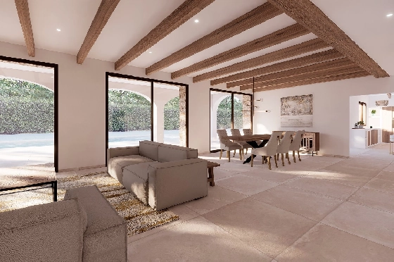 Finca in Benissa(Llenes) zu verkaufen, Living area 368 m², Baujahr 2023, Klimaanlage, Plot 10000 m², 4 Schlafzimmer, 4 Badezimmer, Pool, ref.: BI-BE.F-164-13