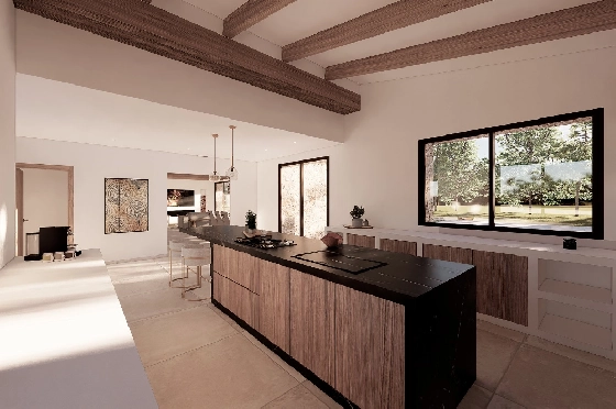 Finca in Benissa(Llenes) zu verkaufen, Living area 368 m², Baujahr 2023, Klimaanlage, Plot 10000 m², 4 Schlafzimmer, 4 Badezimmer, Pool, ref.: BI-BE.F-164-16