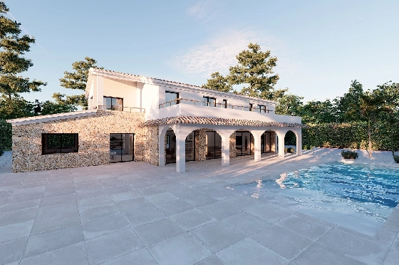 Finca in Benissa(Llenes) zu verkaufen, Living area 368 m², Baujahr 2023, Klimaanlage, Plot 10000 m², 4 Schlafzimmer, 4 Badezimmer, Pool, ref.: BI-BE.F-164-2
