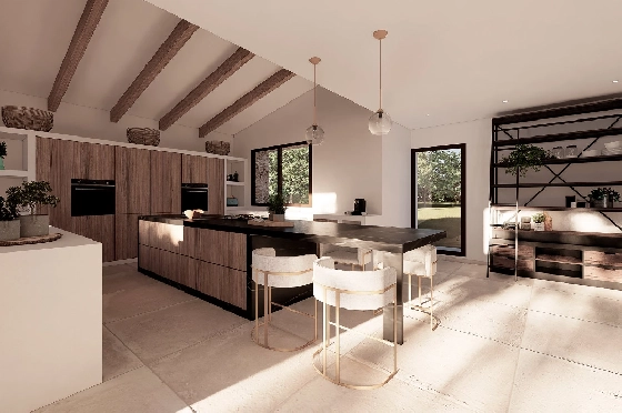 Finca in Benissa(Llenes) zu verkaufen, Living area 368 m², Baujahr 2023, Klimaanlage, Plot 10000 m², 4 Schlafzimmer, 4 Badezimmer, Pool, ref.: BI-BE.F-164-3