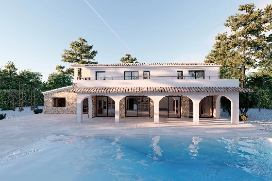 Finca in Benissa(Llenes) zu verkaufen, Living area 368 m², Baujahr 2023, Klimaanlage, Plot 10000 m², 4 Schlafzimmer, 4 Badezimmer, Pool, ref.: BI-BE.F-164-38