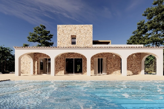 Finca in Benissa(Llenes) zu verkaufen, Living area 254 m², Baujahr 2023, Klimaanlage, Plot 10000 m², 3 Schlafzimmer, 3 Badezimmer, Pool, ref.: BI-BE.F-165-39