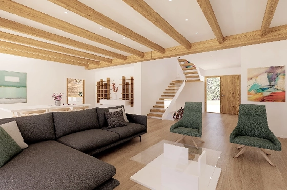 Finca in Benissa(Llenes) zu verkaufen, Living area 254 m², Baujahr 2023, Klimaanlage, Plot 10000 m², 3 Schlafzimmer, 3 Badezimmer, Pool, ref.: BI-BE.F-165-4