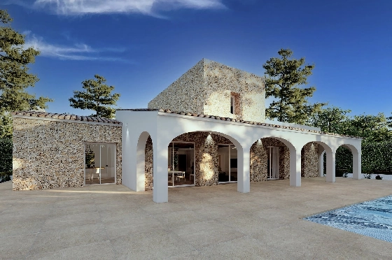 Finca in Benissa(Llenes) zu verkaufen, Living area 254 m², Baujahr 2023, Klimaanlage, Plot 10000 m², 3 Schlafzimmer, 3 Badezimmer, Pool, ref.: BI-BE.F-165-7