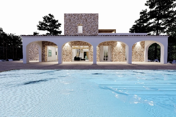 Finca in Benissa(Llenes) zu verkaufen, Living area 254 m², Baujahr 2023, Klimaanlage, Plot 10000 m², 3 Schlafzimmer, 3 Badezimmer, Pool, ref.: BI-BE.F-165-9