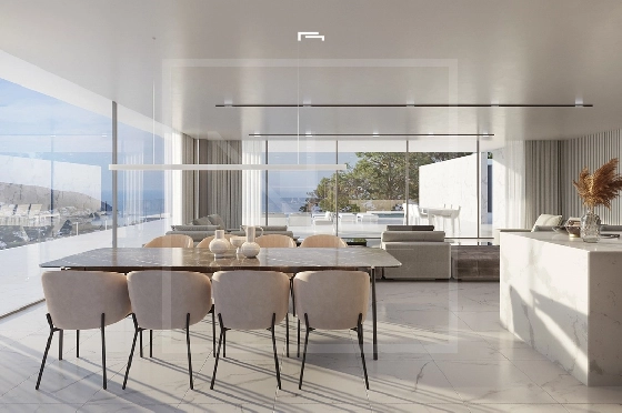 Villa in Moraira zu verkaufen, + Fussbodenheizung, Klimaanlage, Plot 1864 m², 5 Schlafzimmer, 5 Badezimmer, Pool, ref.: NL-NLD1409-5