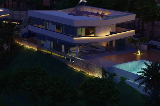 Villa in Javea zu verkaufen, Living area 492 m², Klimaanlage, 6 Schlafzimmer, 6 Badezimmer, Pool, ref.: BS-7515924-28