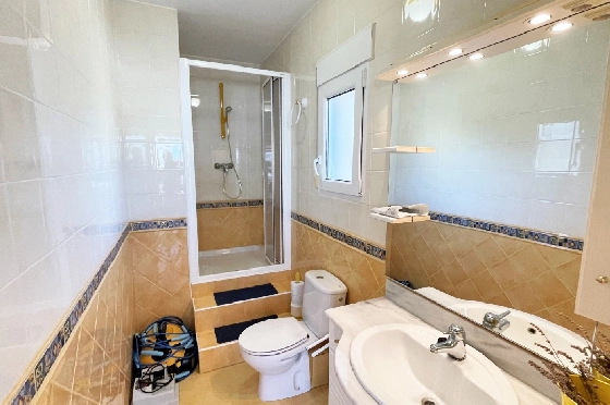 Villa in Els Poblets zur Ferienvermietung, Living area 134 m², Baujahr 2001, Zustand gepflegt, + KLIMA, Klimaanlage, Plot 413 m², 2 Schlafzimmer, 2 Badezimmer, Pool, ref.: T-0523-13
