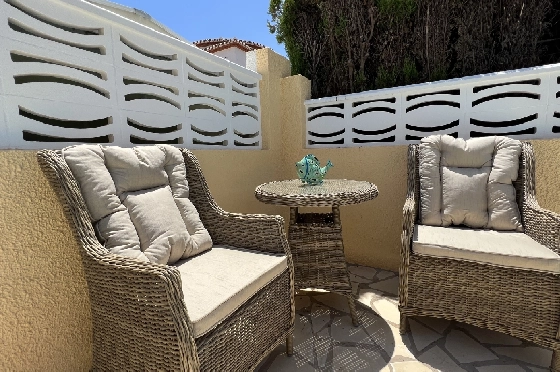 Villa in Els Poblets zur Ferienvermietung, Living area 134 m², Baujahr 2001, Zustand gepflegt, + KLIMA, Klimaanlage, Plot 413 m², 2 Schlafzimmer, 2 Badezimmer, Pool, ref.: T-0523-17