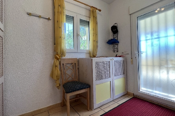 Villa in Els Poblets zur Ferienvermietung, Living area 134 m², Baujahr 2001, Zustand gepflegt, + KLIMA, Klimaanlage, Plot 413 m², 2 Schlafzimmer, 2 Badezimmer, Pool, ref.: T-0523-5