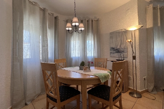 Villa in Els Poblets zur Ferienvermietung, Living area 134 m², Baujahr 2001, Zustand gepflegt, + KLIMA, Klimaanlage, Plot 413 m², 2 Schlafzimmer, 2 Badezimmer, Pool, ref.: T-0523-6