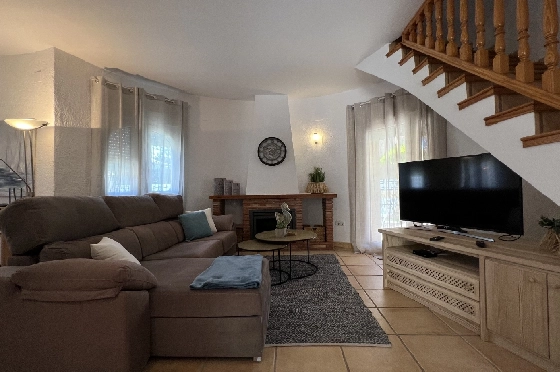 Villa in Els Poblets zur Ferienvermietung, Living area 134 m², Baujahr 2001, Zustand gepflegt, + KLIMA, Klimaanlage, Plot 413 m², 2 Schlafzimmer, 2 Badezimmer, Pool, ref.: T-0523-7