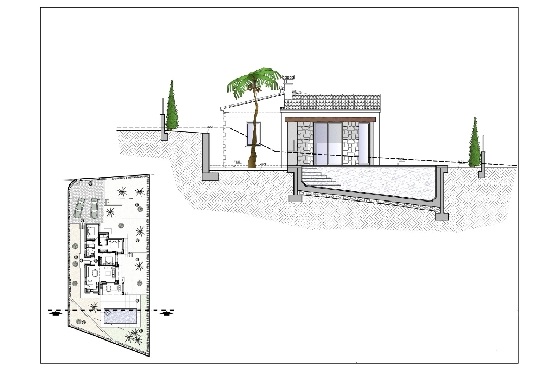 Villa in Benissa zu verkaufen, Living area 138 m², Baujahr 2023, Klimaanlage, Plot 800 m², 3 Schlafzimmer, 2 Badezimmer, Pool, ref.: BI-BE.H-881-5
