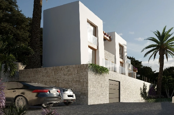 Villa in Benissa(Montemar) zu verkaufen, Living area 450 m², Baujahr 2023, Klimaanlage, Plot 800 m², 3 Schlafzimmer, 3 Badezimmer, Pool, ref.: BI-BE.H-880-5