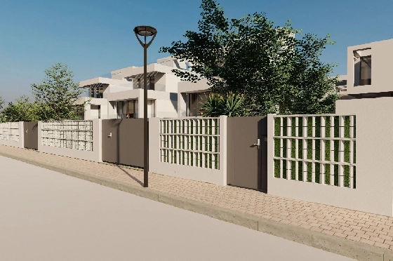 Villa in Oliva zu verkaufen, Living area 173 m², Baujahr 2023, Zustand Erstbezug, + Fussbodenheizung, Klimaanlage, Plot 350 m², 3 Schlafzimmer, 4 Badezimmer, Pool, ref.: AS-1623-17