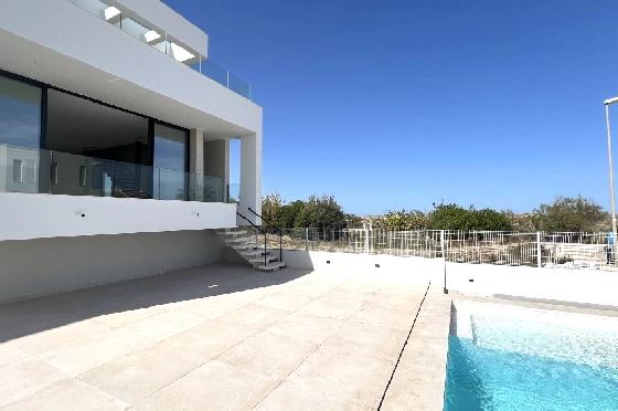 Villa in Oliva zu verkaufen, Living area 173 m², Baujahr 2023, Zustand Erstbezug, + Fussbodenheizung, Klimaanlage, Plot 350 m², 3 Schlafzimmer, 4 Badezimmer, Pool, ref.: AS-1623-3