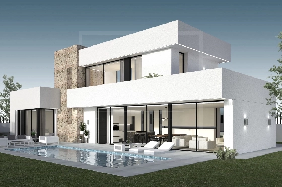 Villa in Moraira zu verkaufen, Living area 280 m², + Zentralheizung, Klimaanlage, Plot 817 m², 3 Schlafzimmer, 3 Badezimmer, Pool, ref.: NL-NLD1391-1