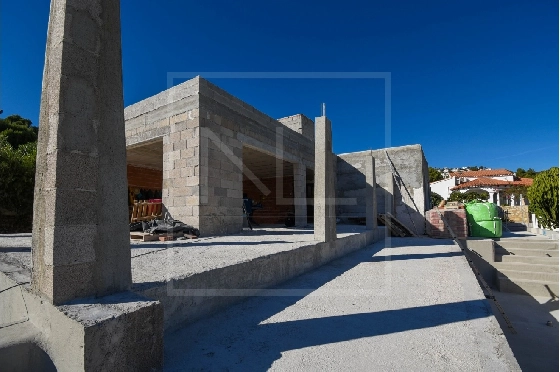 Villa in Moraira zu verkaufen, Living area 200 m², Baujahr 2023, + Zentralheizung, Klimaanlage, Plot 860 m², 4 Schlafzimmer, 3 Badezimmer, Pool, ref.: NL-NLD1434D-7