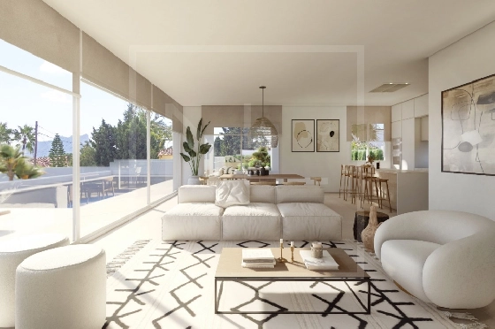 Villa in Benissa costa(Baladrar) zu verkaufen, Living area 138 m², Baujahr 2023, + Fussbodenheizung, Klimaanlage, Plot 625 m², 3 Schlafzimmer, 3 Badezimmer, Pool, ref.: NL-NLD1444-3