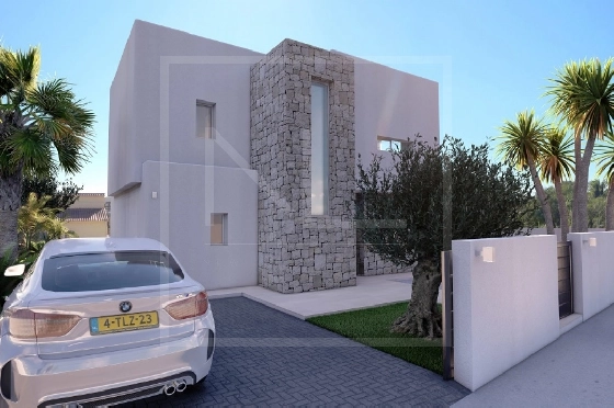 Villa in Benissa costa(Baladrar) zu verkaufen, Living area 142 m², Baujahr 2023, + Fussbodenheizung, Klimaanlage, Plot 729 m², 4 Schlafzimmer, 3 Badezimmer, Pool, ref.: NL-NLD1445-5
