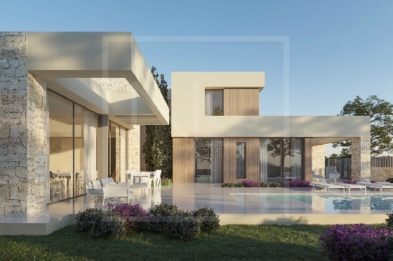 Villa in Javea zu verkaufen, Living area 208 m², + Fussbodenheizung, Klimaanlage, 3 Schlafzimmer, 4 Badezimmer, Pool, ref.: NL-NLD1447-1