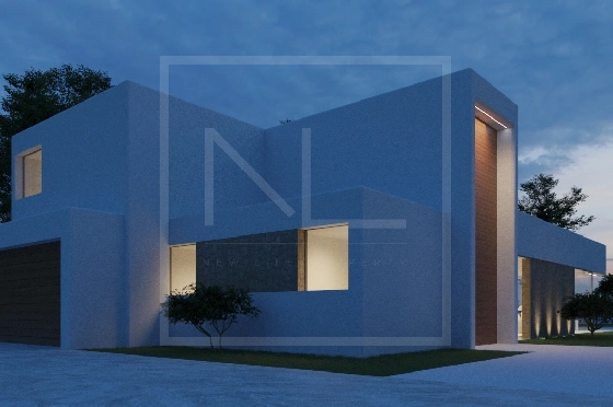 Villa in Moraira zu verkaufen, Living area 268 m², Baujahr 2023, + Zentralheizung, Klimaanlage, Plot 891 m², 4 Schlafzimmer, 4 Badezimmer, Pool, ref.: NL-NLD1448-18