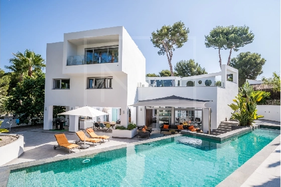Villa in Moraira(Pla del Mar) zu verkaufen, Living area 283 m², Baujahr 1975, Klimaanlage, Plot 840 m², 4 Schlafzimmer, 4 Badezimmer, Pool, ref.: NL-NLD1475-1