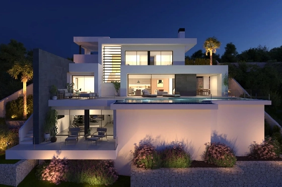 Villa in Cumbre del Sol zu verkaufen, Living area 337 m², Plot 824 m², 3 Schlafzimmer, 4 Badezimmer, Pool, ref.: BS-82447844-4