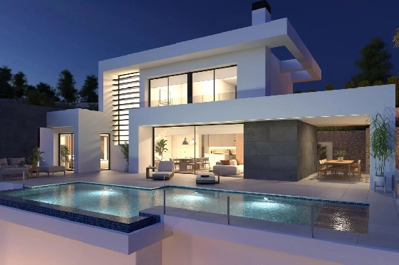 Villa in Cumbre del Sol zu verkaufen, Living area 337 m², Plot 824 m², 3 Schlafzimmer, 4 Badezimmer, Pool, ref.: BS-82447844-5